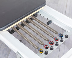 DZ147 Yoga studio white aluminum Alloy pilates reformer equipment