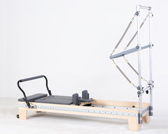 DZ132-4TS maple wood movable footbar two-way rail pilates reformer machine