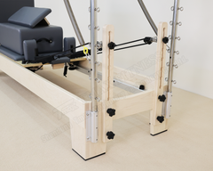 DZ132T Maple Pilates Reformer with Half Tower machine