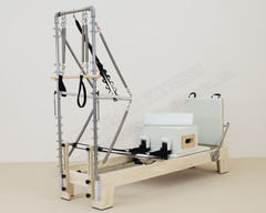 DZ132T Oak Pilates Reformer with Half Tower machine