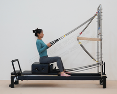 DZ135TB Aluminum Pilates Reformer with Half Tower