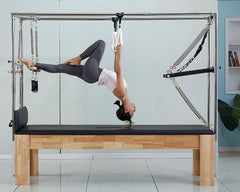 DZ131-1 Oak Wood Equipment Reformer Pilates Full Tower Bed Machine