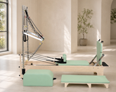 DZ1832T commercial Pilates reformer with tower studio view