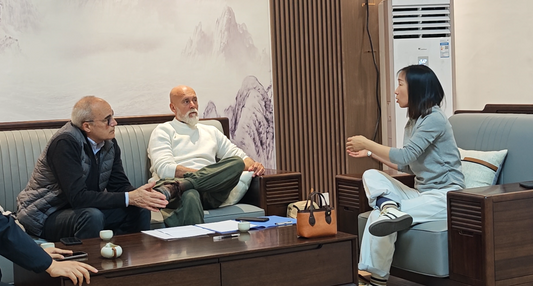 Pilatech CEO Visits Our Company for Custom Pilates Reformer Orders