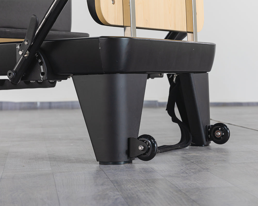 DZ147 Yoga studio black aluminum Alloy pilates reformer equipment