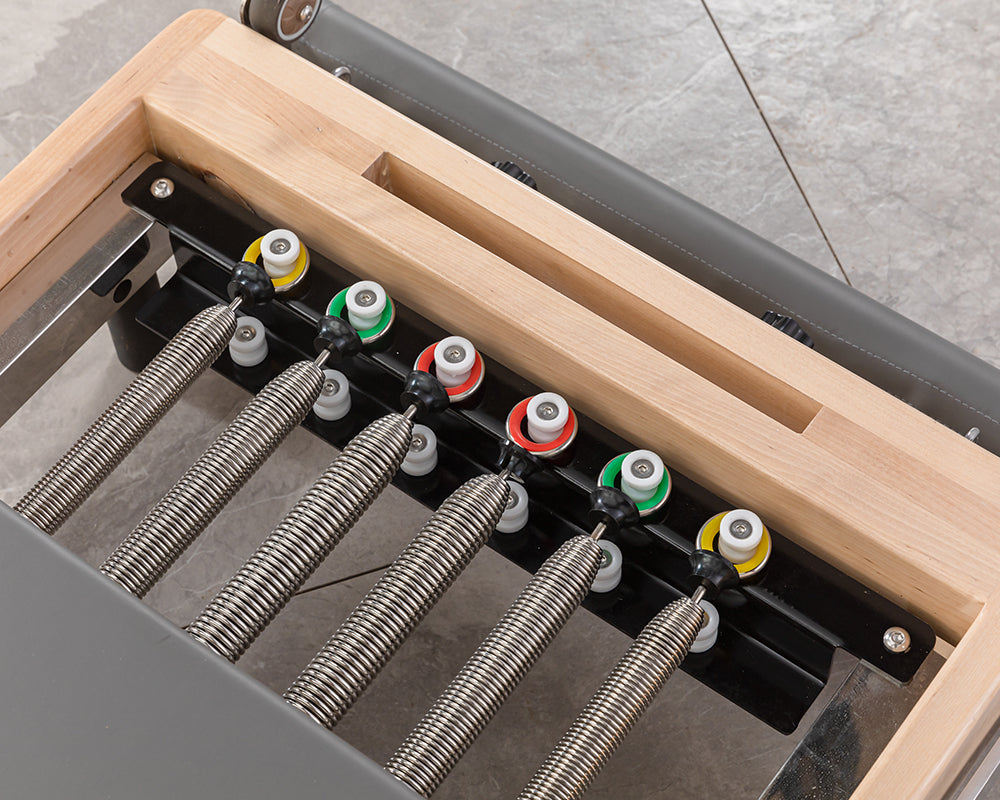DZ154 Maple Wood Folding Reformer Pilates Machine