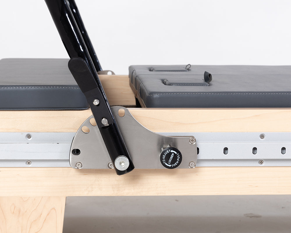 DZ132-4TS maple wood movable footbar two-way rail pilates reformer machine