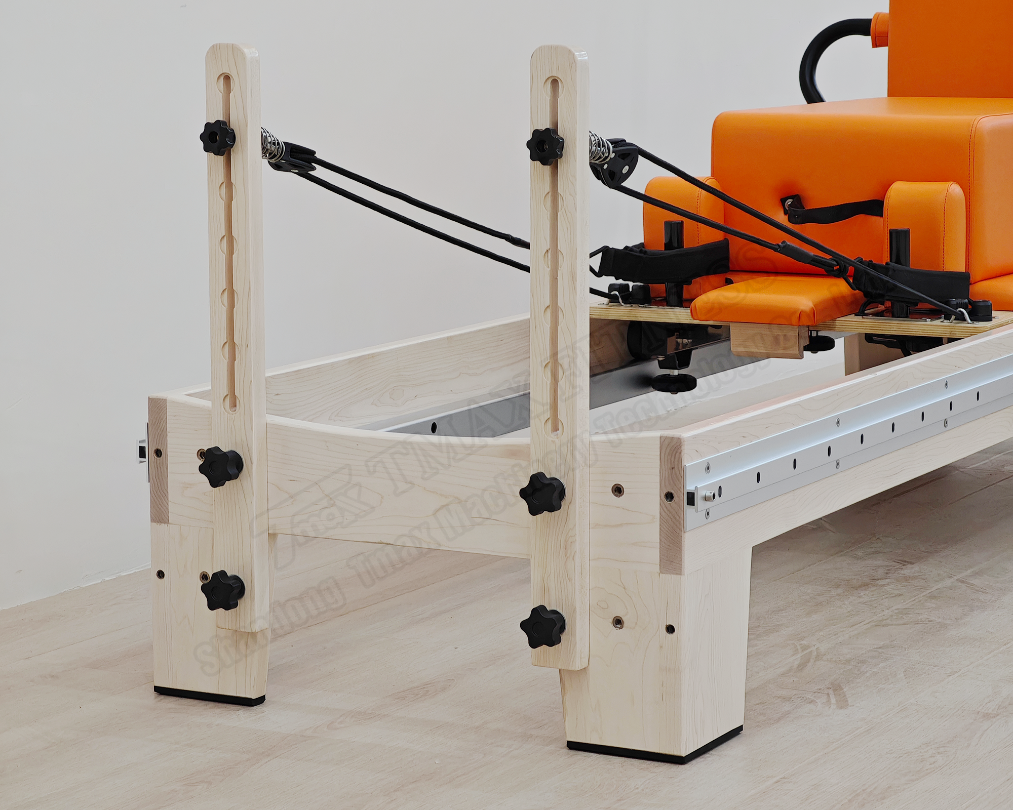 DZ132-3S maple wood movable footbar pilates reformer machine
