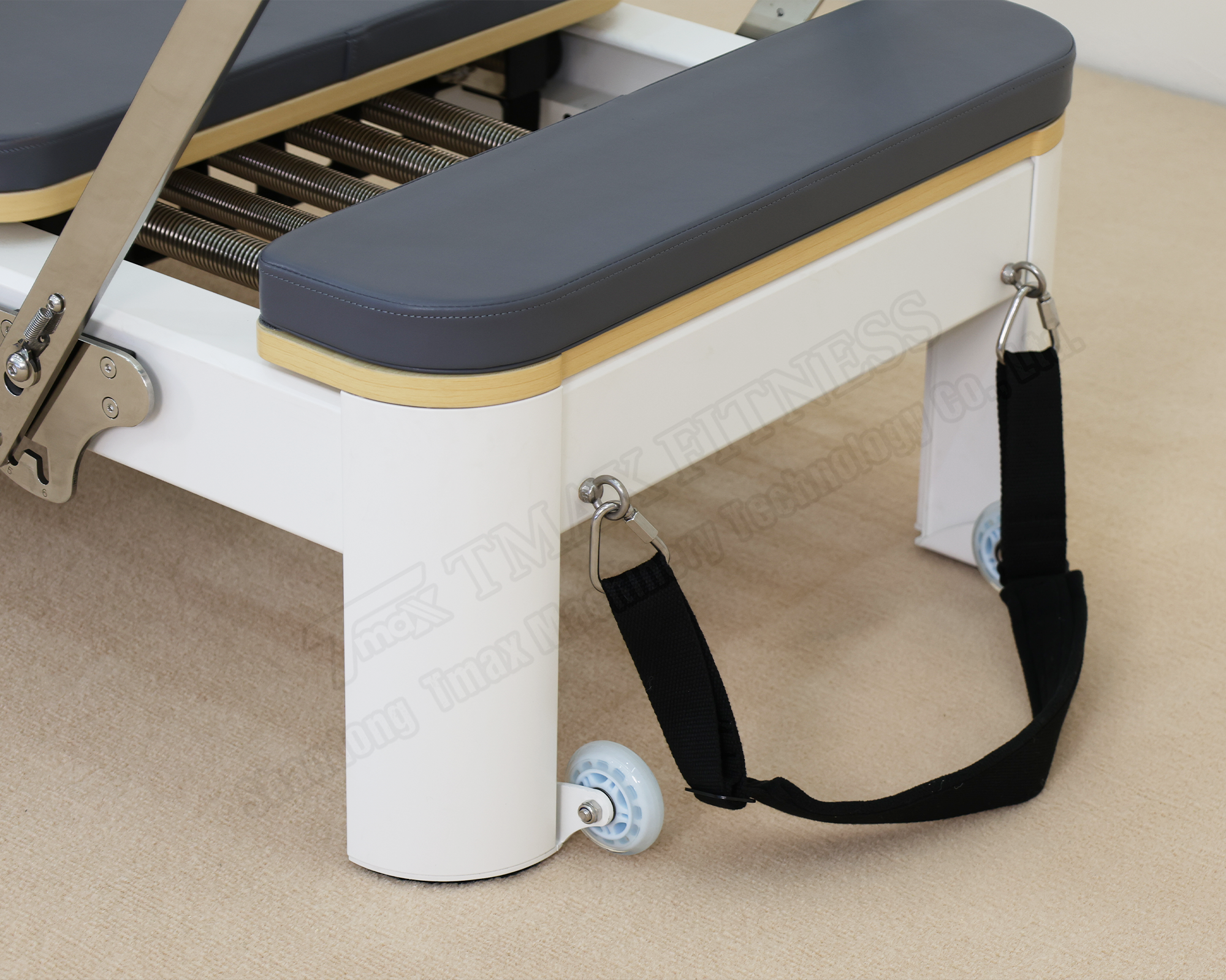 DZ135 Yoga studio white aluminum Alloy pilates reformer machine