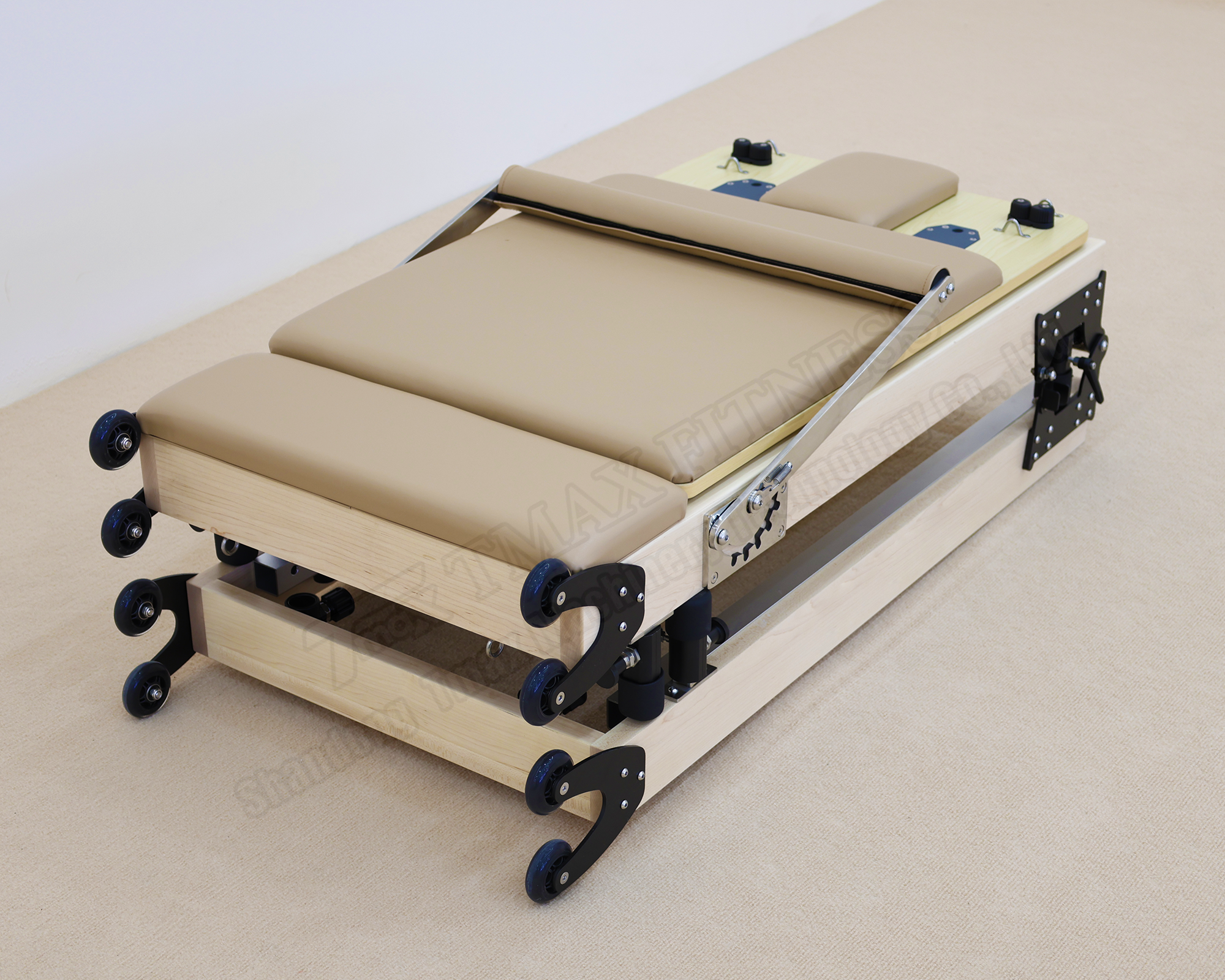 DZ155 Mample wood foldable pilates reformer