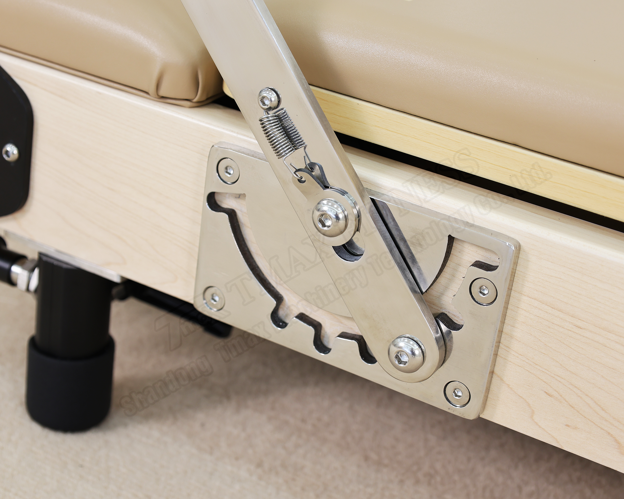 DZ155 Mample wood foldable pilates reformer