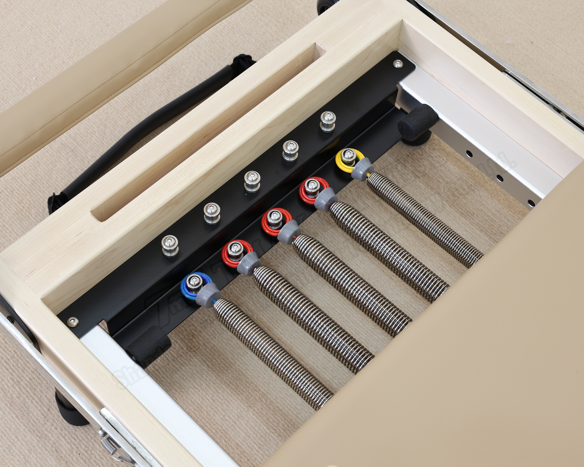 DZ155 Mample wood foldable pilates reformer