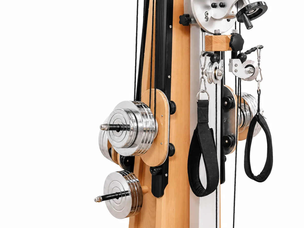 DZ1422 pulley weight plates, ropes and adjustable accessory system