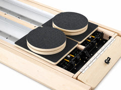 DZ145 rotating discs and adjustable resistance components