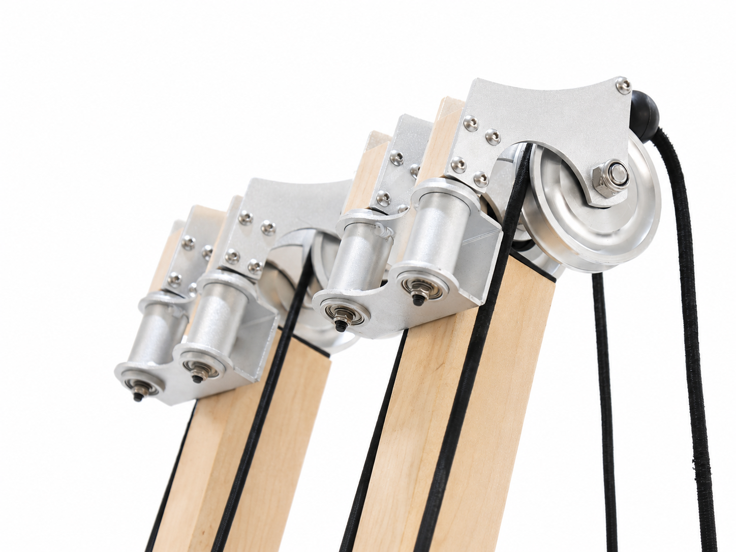 DZ148 overhead multi-pulley and cable guidance system