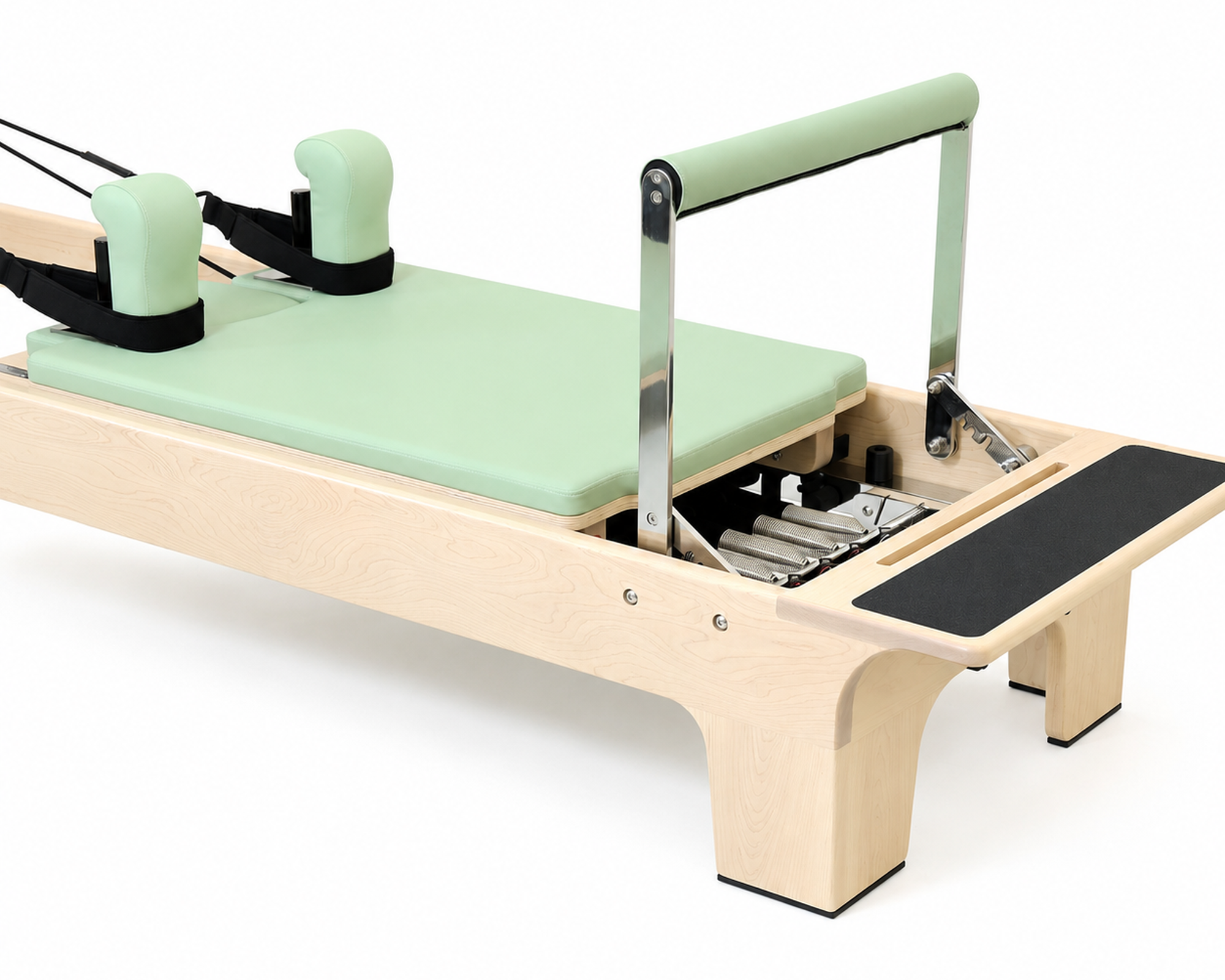 DZ1832T wooden Pilates reformer with spring tower